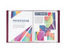 Display-book 60 files, maroon 1030  - foto  2