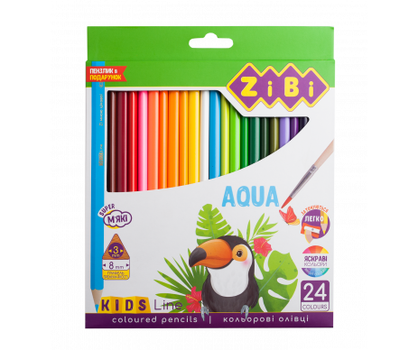 Watercolor pencils AQUA 24 pieces ZB 2476