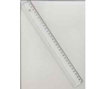 Ruler 30 cm, transparent