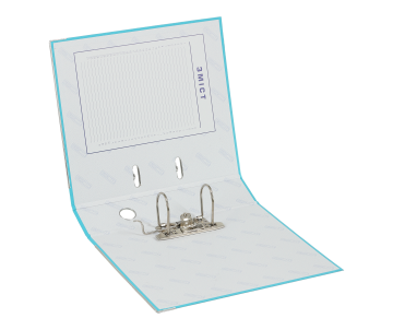 Реєстратор  LUX А4 70мм блакитний BM.3011-14c