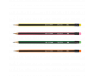 Pencil graphite NEON HB with eraser 0828  - foto  1