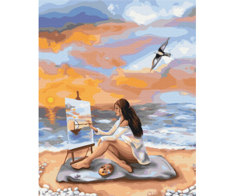 Картина по номерам 40*50 ZB 64032