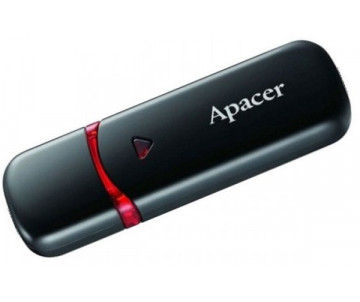 Flash memory Apacer 16GB Black AH333