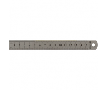 Steel ruler 15 cm BM-5810-15