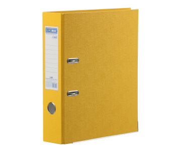 Регистратор  LUX А4 70мм желтый BM.3011-08c