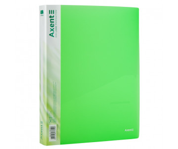 Folder on 4 rings 35 mm green 3287