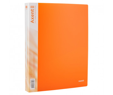 Folder on 4 rings 35 mm orange 3288