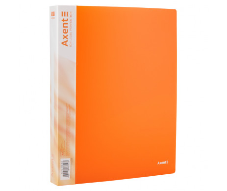 Folder on 4 rings 35 mm orange 3288