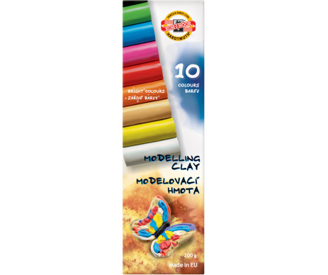 Plasticine Butterfly 200g 10 pcs 21261