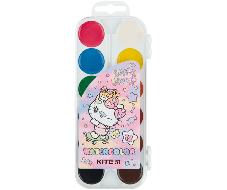Watercolor paints 12 pcs HK 28078