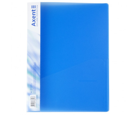 Fast stapler A4, transparent blue 3858
