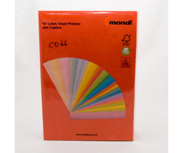 Paper color A4 red 500 sheets 50052