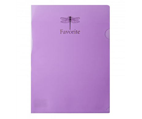 Corner folder A4 PASTEL purple BM 3855-26