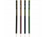 Набір олівців графітових HB BOSS ассорті без ластику 4 шт Buromax  - фото 1
