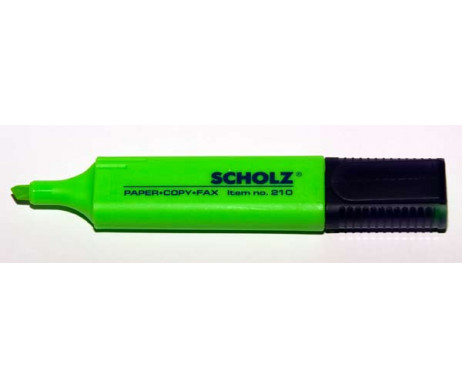 Текстмаркер зелений Scholz 210
