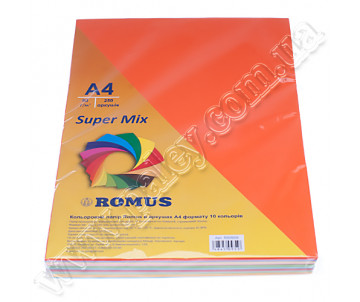 Paper color set 80g A4 100 sheets