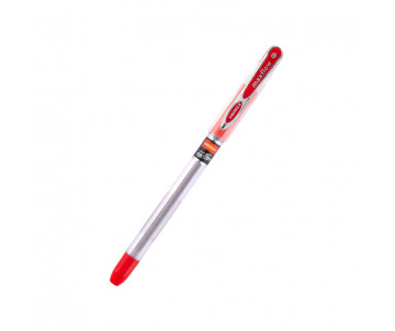 Ручка кулькова Maxflow червона 4783