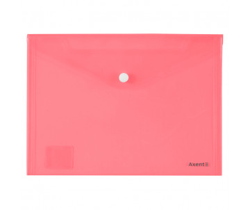 Button folder A4 red 3444