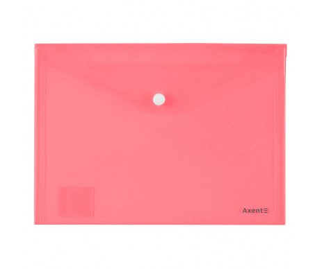 Button folder A4 red 3444