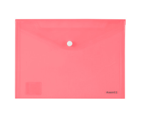 Button folder A4 red 3444