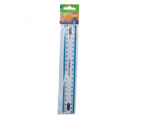 Ruler 20cm, blue ZB-5610-14