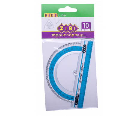 Protractor 100 mm blue ZB 5640-14 