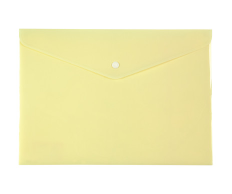Button folder A4 yellow 3460