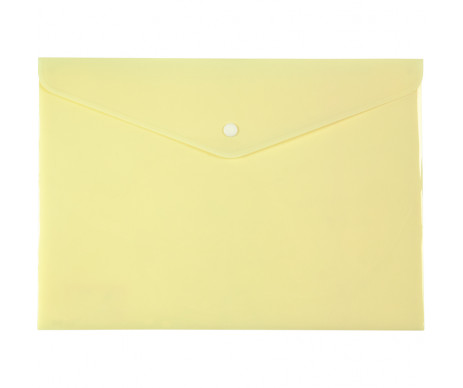 Button folder A4 yellow 3460