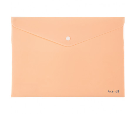 Button folder A4 peach 3463