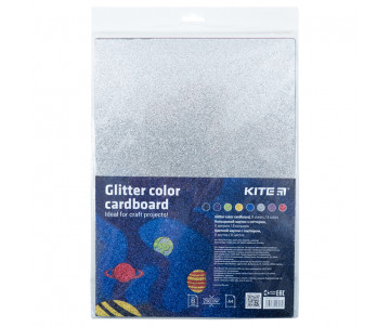 Cardboard with glitter 8 sh A4 Kite 25557