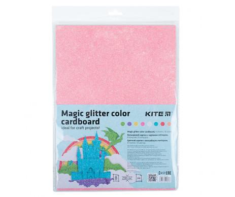 Cardboard with glitter 8 sh A4 Kite 25558