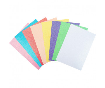 Cardboard with glitter 8 sh A4 Kite 25558