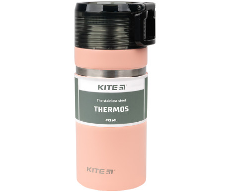 Термос Kite 473 мл персиковий 6028