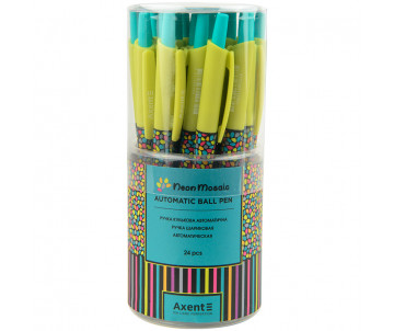 Automatic ballpoint pen Neon mosaic 27454
