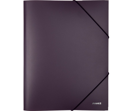 Folder on rubber bands A4 plum 3403