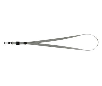 Cord with carabiner, grey BM-5425-09