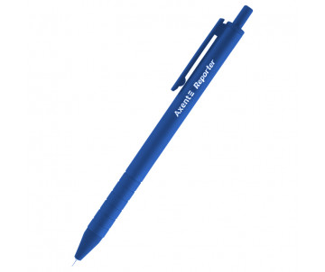Ручка шариковая автомат Reporter синяя