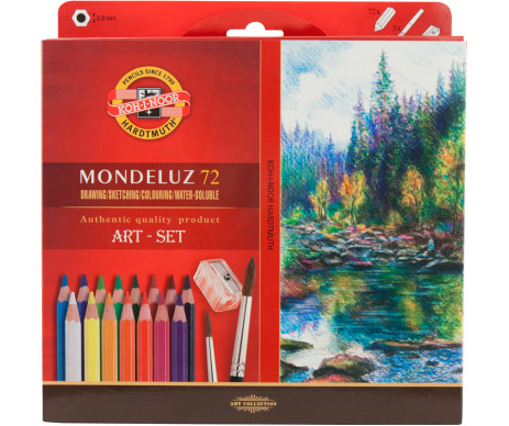 Mondeluz aquar pencils 72 pcs 2968
