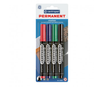 Set of 4 Permanent markers 8566