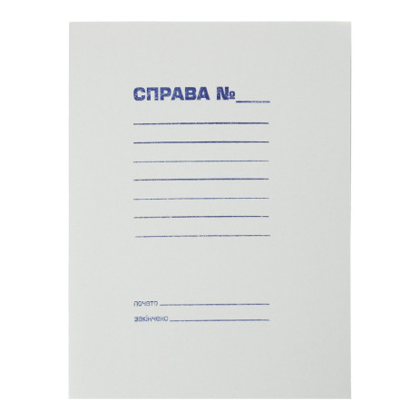 Папка  Справа  А4 БЕЗ ЗШИВАЧА BM 3335,BM.3335