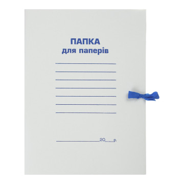 Папка на завязках А4 картон 35 мм,BM-3356