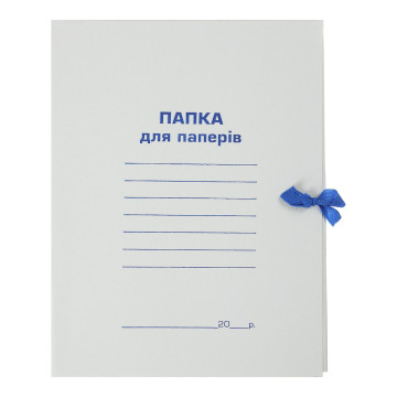 Папка на завязках А4, картон BM-3357