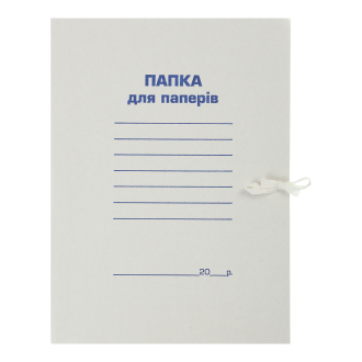 Папка на завязках А4, JOBMAX BM.3359