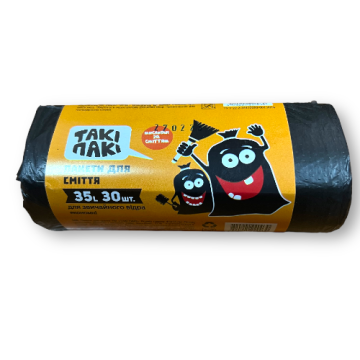 Garbage bags 35 l 30 pcs HD Taki Paki