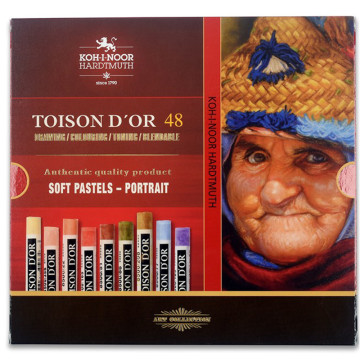 Крейда-пастель T.D'OR 48 шт Portrait