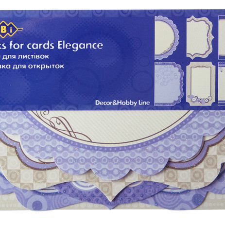 Card base Elegance 10.2*15.3cm,ZB.18208-AF