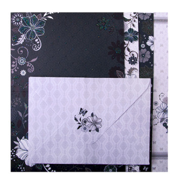Basis for cards with colored envelopes
