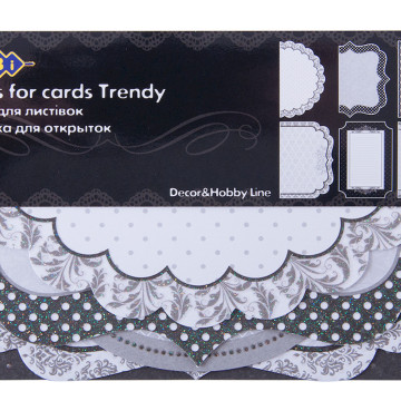 Основа для листівок "Trendy" 10.2*15.3см