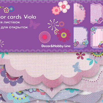Основа для листівок "Viola" 10.2*15.3см