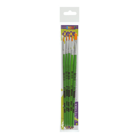 Набор из 5 кистей 5821,ZB.6966SRF-1